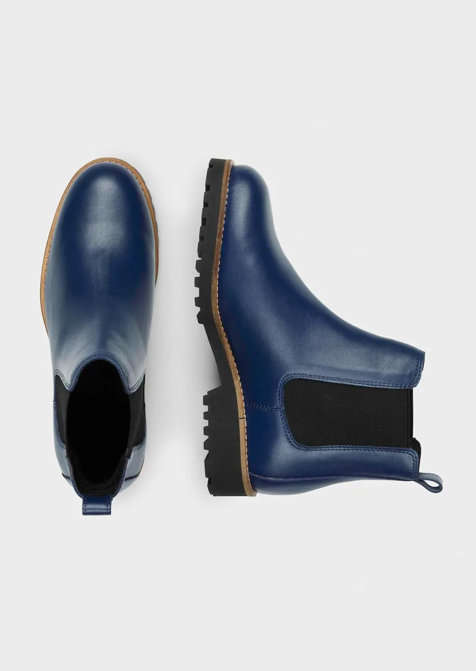 Chelsea Boots aus echtem Leder