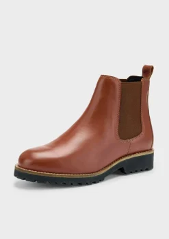 Chelsea Boots aus echtem Leder