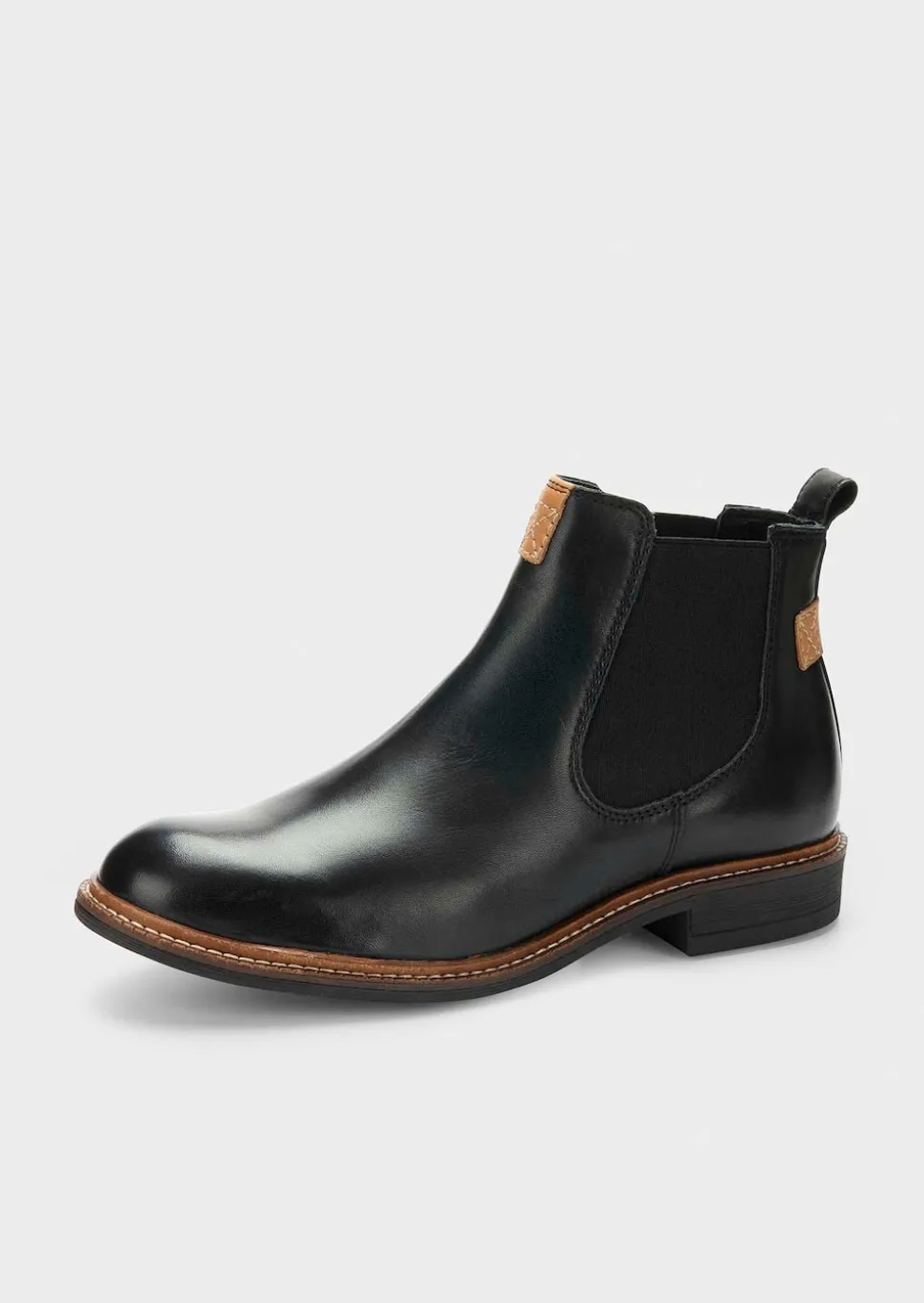 Chelsea Boots mit niedrigem Schaft