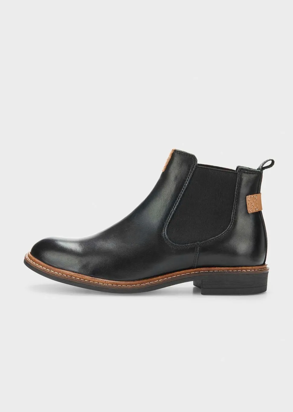Chelsea Boots mit niedrigem Schaft