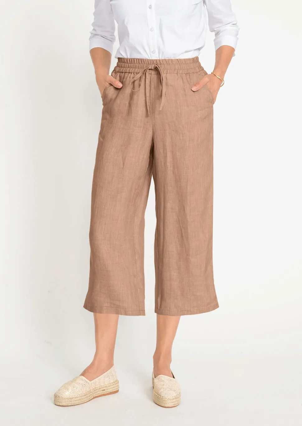 Culotte VERA aus reinem Leinen