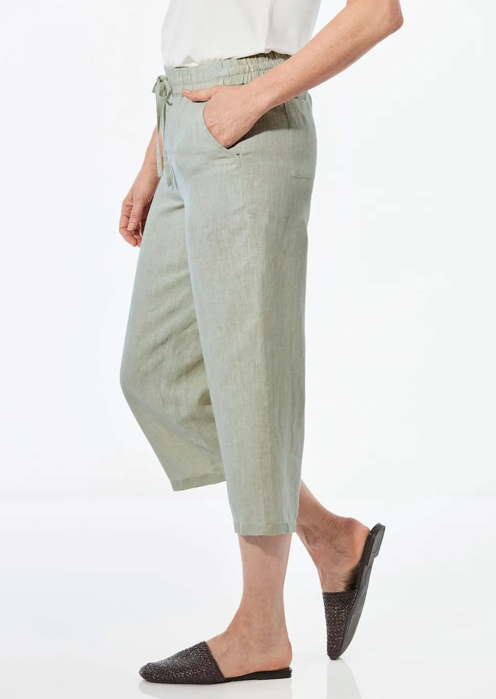 Culotte VERA aus reinem Leinen