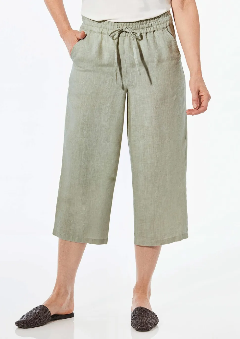 Culotte VERA aus reinem Leinen