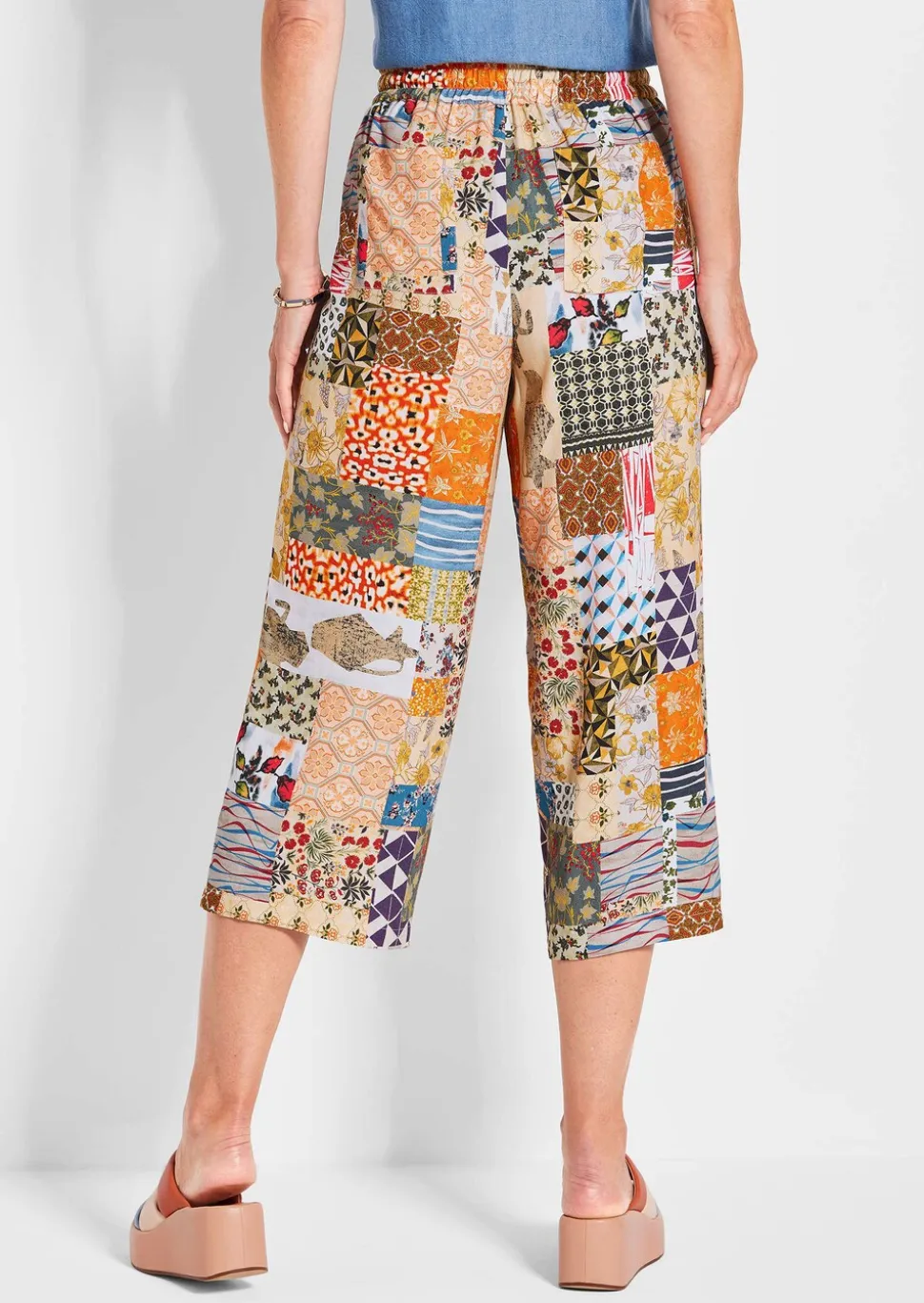 Culotte VERA mit Patch-Druck