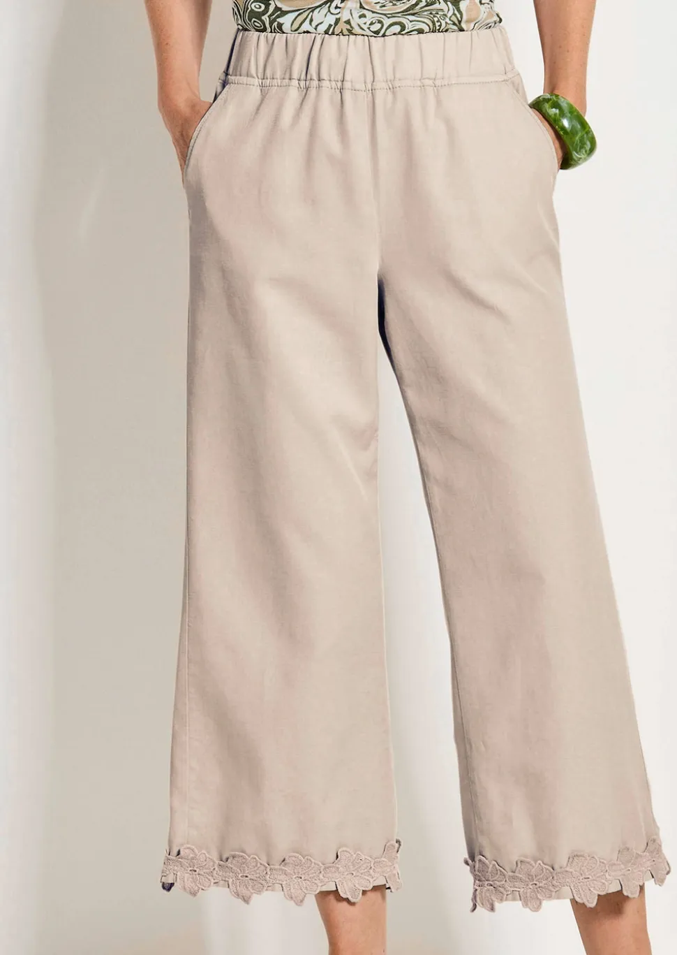Culotte VERA mit Spitzenbordüre
