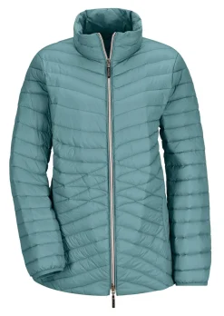 Daunenjacke mit femininer Steppung