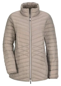 Daunenjacke mit femininer Steppung