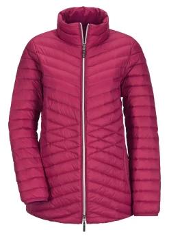 Daunenjacke mit femininer Steppung