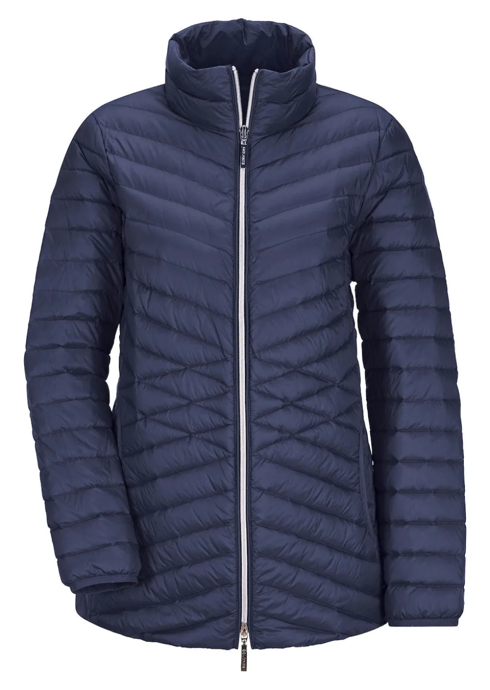 Daunenjacke mit femininer Steppung