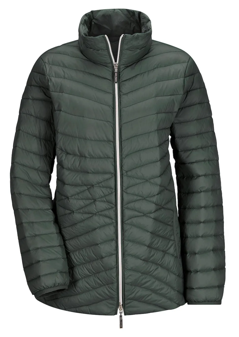 Daunenjacke mit femininer Steppung