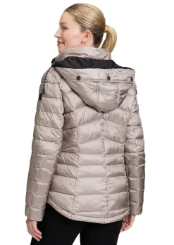 Dick wattierte Steppjacke aus Kunstdaune