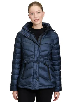 Dick wattierte Steppjacke aus Kunstdaune