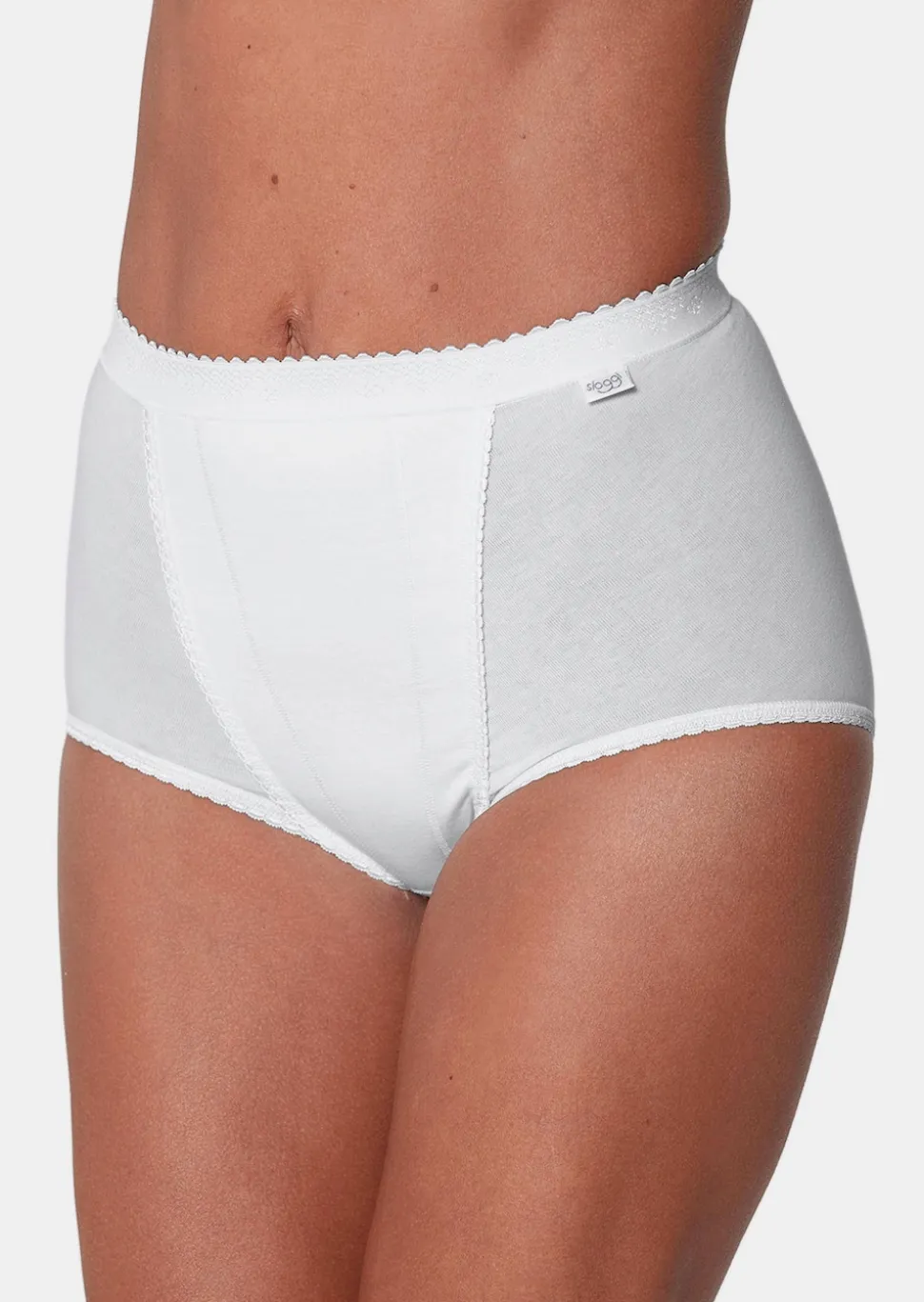 Doppelpack Baumwollslip mit Elasthan
