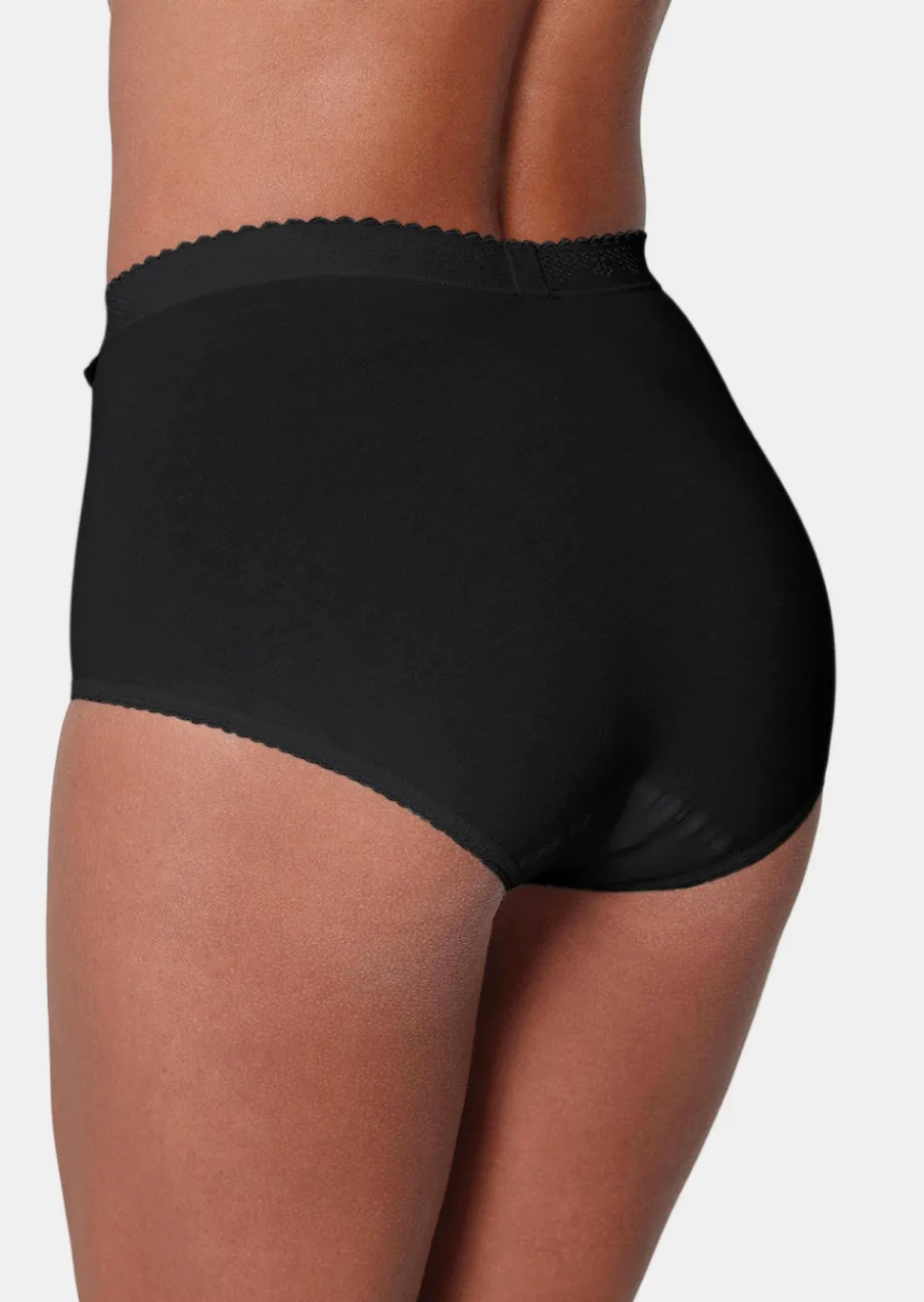 Doppelpack Baumwollslip mit Elasthan