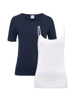 Doppelpack Shirt + Top