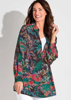 Druckbluse