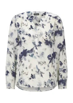 Druckbluse im Unikat-Print