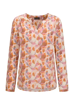 Druckbluse im Unikat-Print