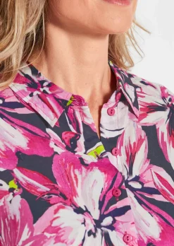 Druckkleid mit Blütenmuster
