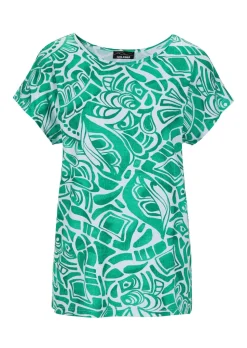 Druckshirt aus Viskose-Jersey