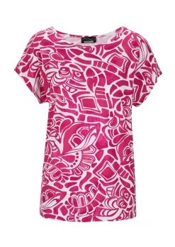 Druckshirt aus Viskose-Jersey