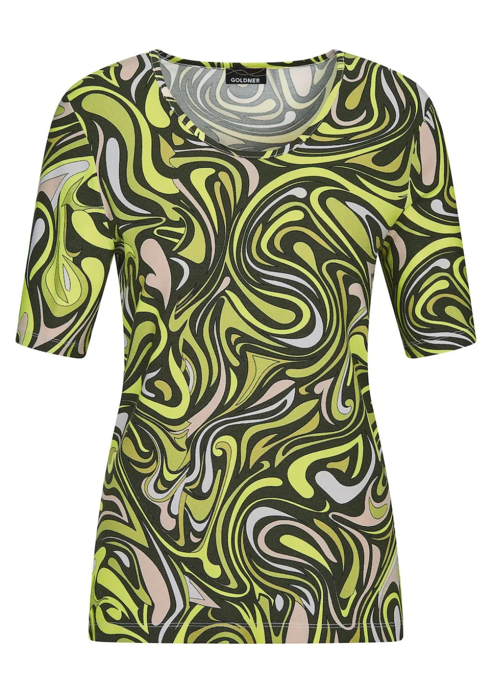 Druckshirt aus Viskosejersey