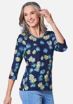 Druckshirt in kraftvollen Farben