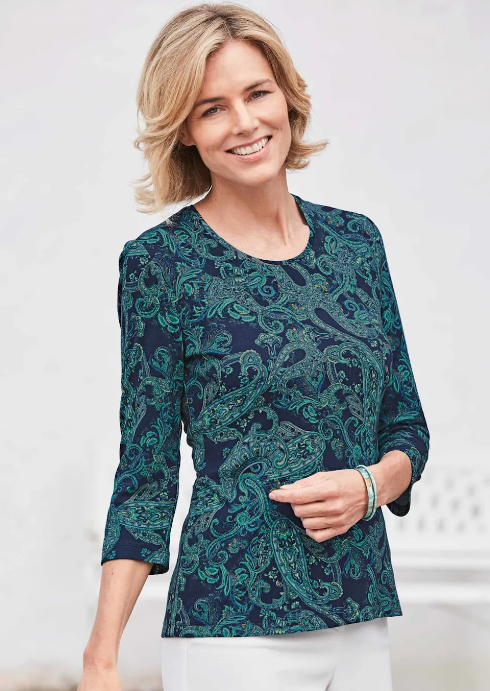 Druckshirt in kraftvollen Farben