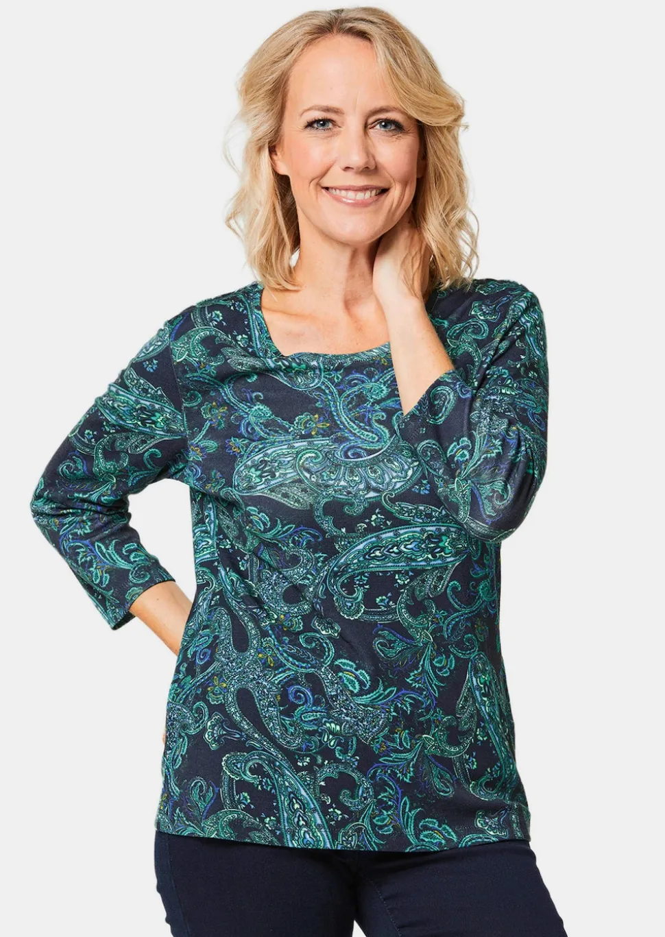 Druckshirt in kraftvollen Farben