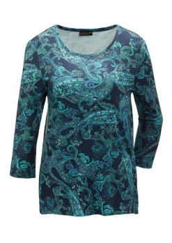 Druckshirt in kraftvollen Farben