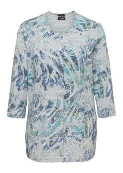 Druckshirt-Set mit Glitzer