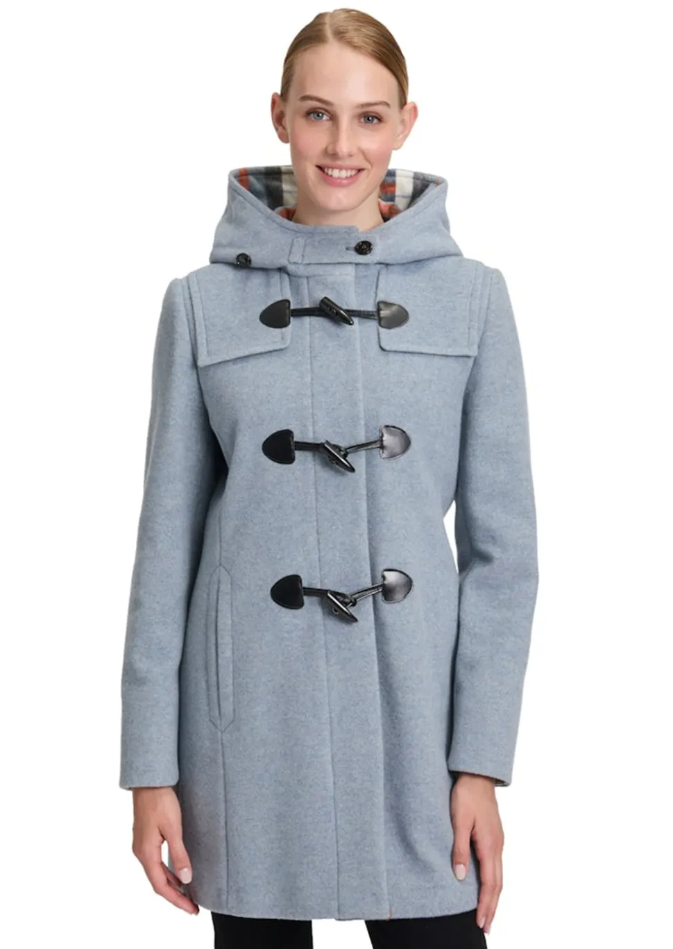 Dufflecoat aus Woll-Mix-Qualität