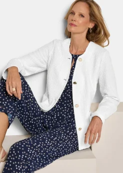 Edler Blazer in Bouclé-Optik