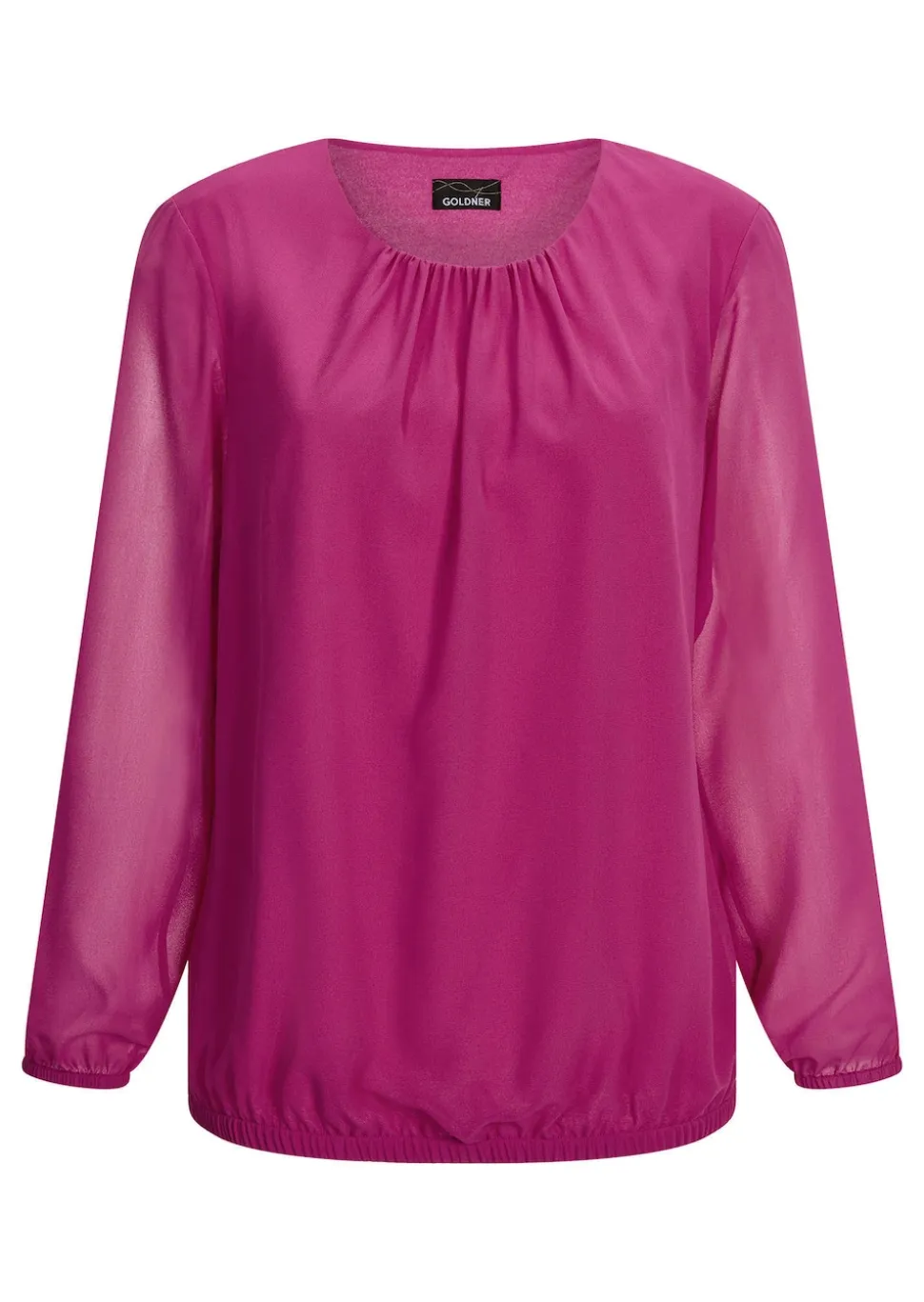 Elegante Bluse aus Chiffon