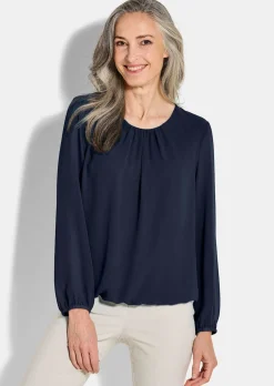 Elegante Bluse aus Chiffon