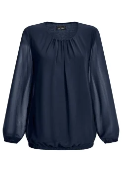 Elegante Bluse aus Chiffon