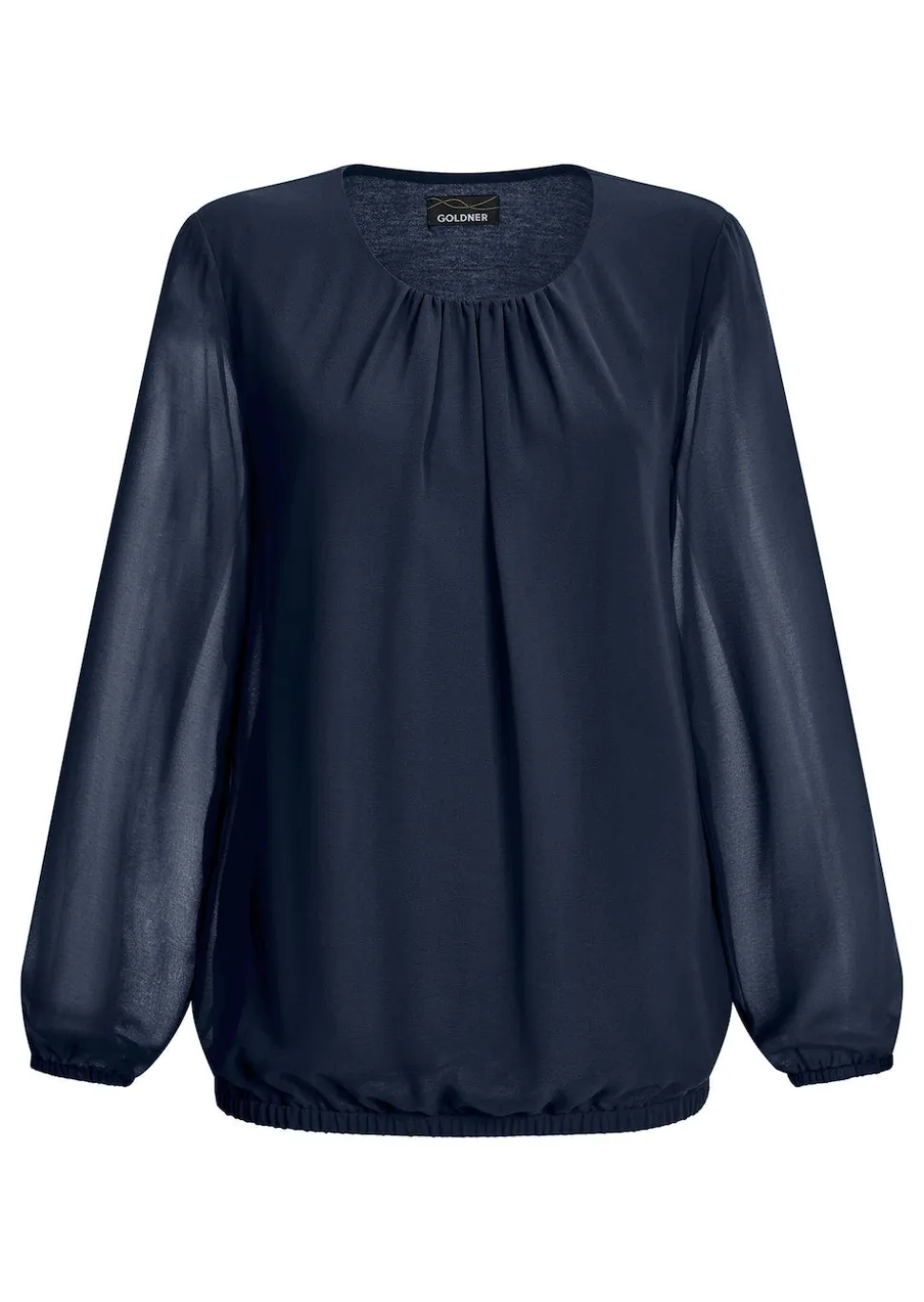 Elegante Bluse aus Chiffon