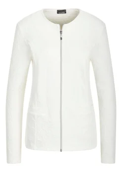 Elegante Jerseyjacke aus Baumwolle
