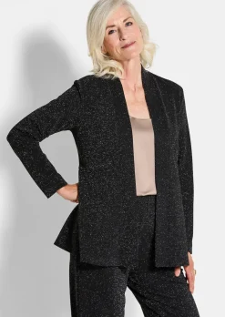 Elegante Jerseyjacke mit Lurex