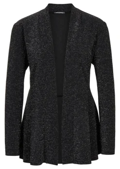 Elegante Jerseyjacke mit Lurex