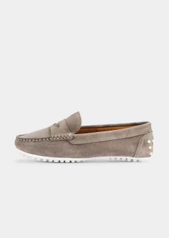 Elegante Mokassins aus echtem Leder