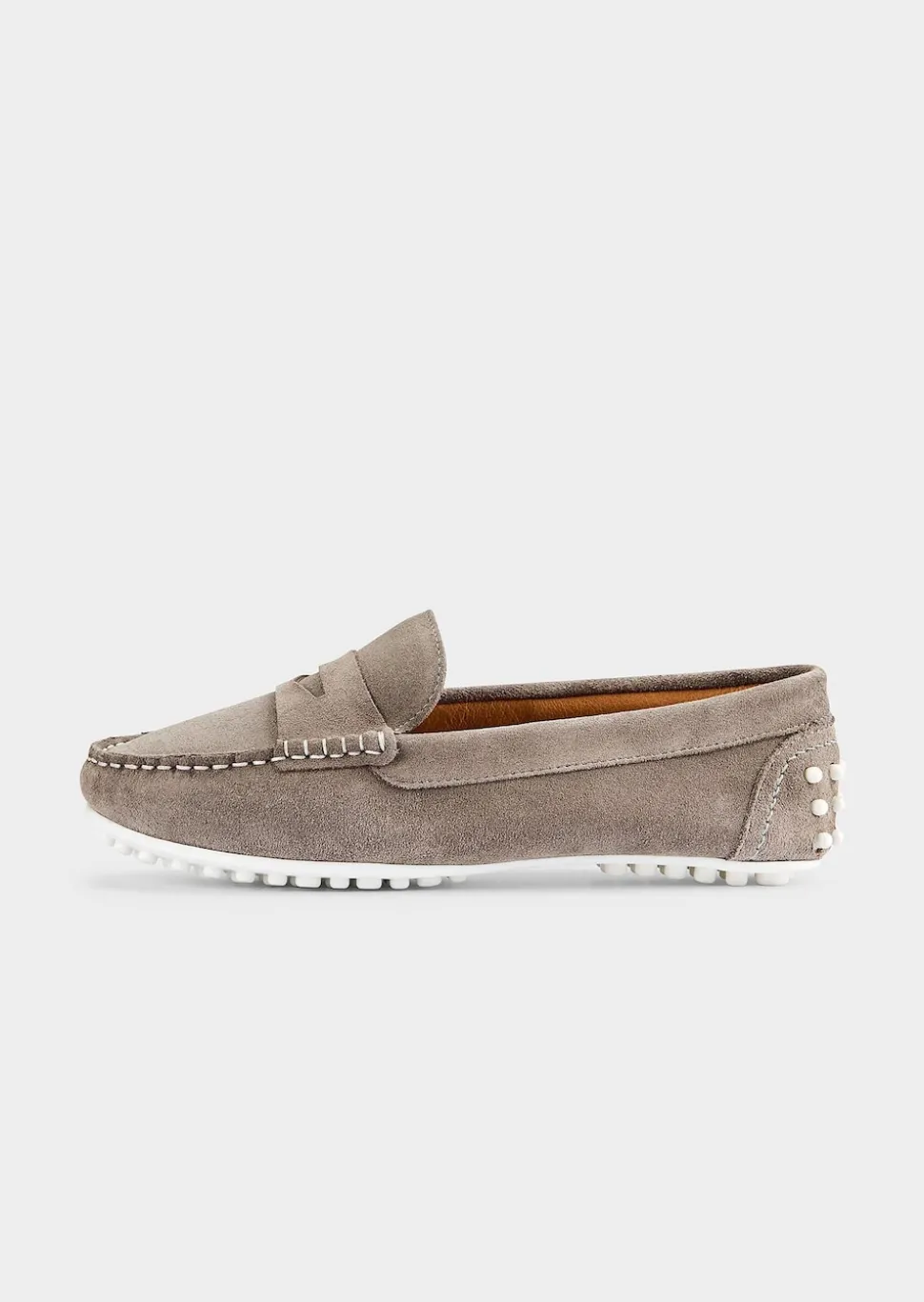 Elegante Mokassins aus echtem Leder
