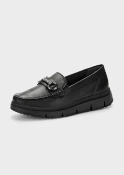 Elegante Mokassins aus Leder