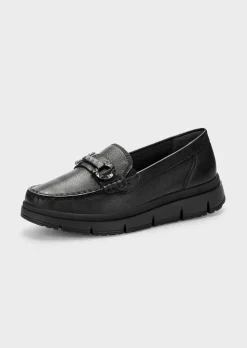 Elegante Mokassins aus Leder