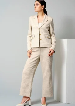 Eleganter Blazer aus Bouclé