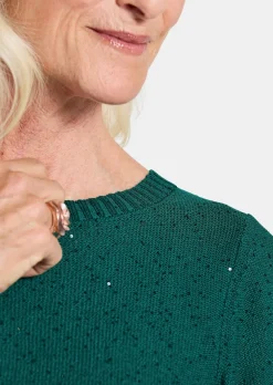 Eleganter Pullover mit Pailletten