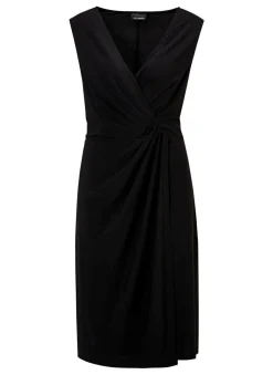 Elegantes Wickelkleid in Slinky-Qualität
