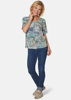 Faszinierendes Ausbrenner-Shirt