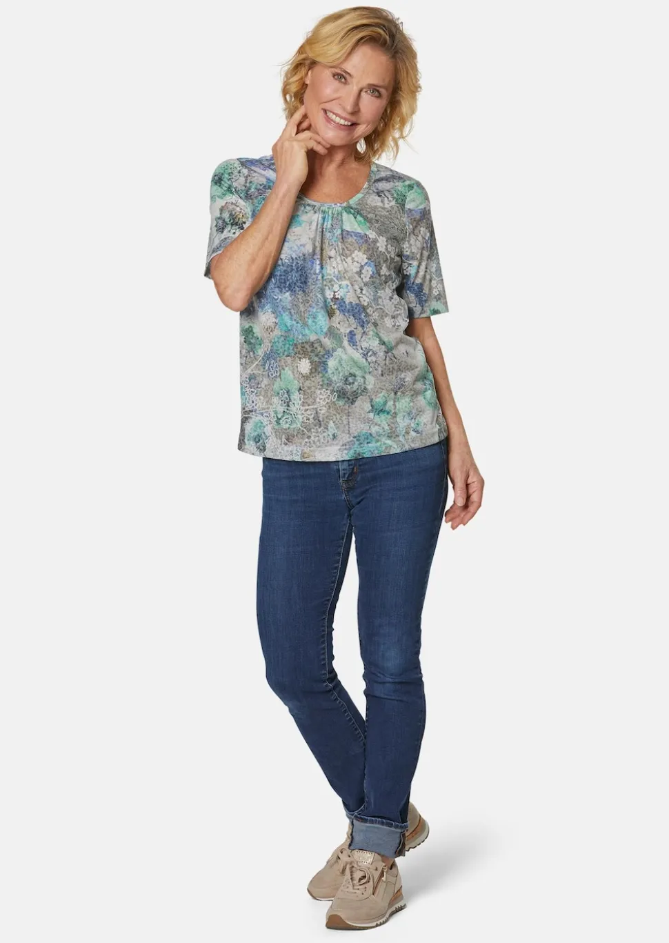 Faszinierendes Ausbrenner-Shirt
