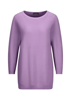Feinstrick-Pullover aus reiner Baumwolle
